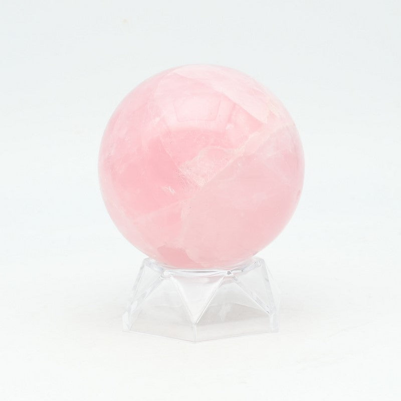 Sphère de Quartz Rose (457g) Ref : SR4