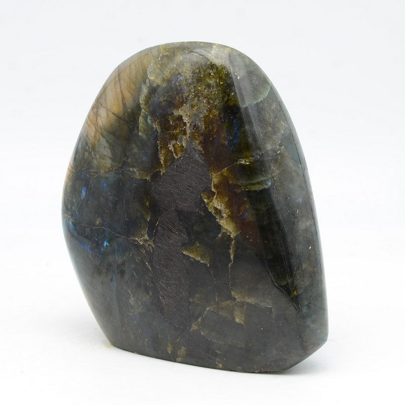 Bloc de Labradorite POLI (717g) A Réf : LBGP2