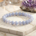 Bracelet "Communication" en Calcédoine