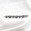 Bracelet en Labradorite & Argent 925 - Pièce de Bijouterie -