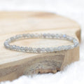 Bracelet "Protection" en Labradorite à facettes