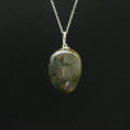 Pendentif "Protection" en Labradorite Roulée