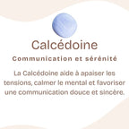 Pendentif "Communication" roulé en Calcédoine