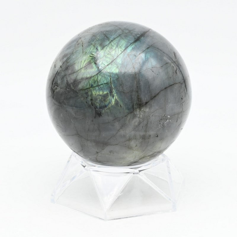 Sphère de labradorite (607g) A Réf : SL3