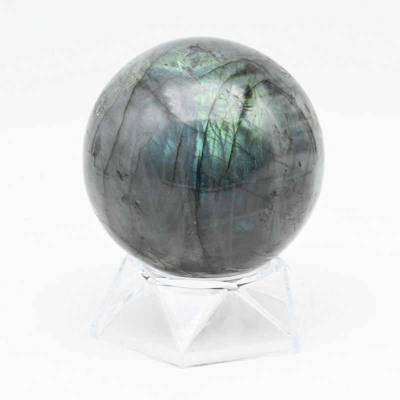 Sphère de labradorite (607g) A Réf : SL3