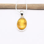 Pendentif "Renforcement" en Ambre, ARGENT 925 : AMB5