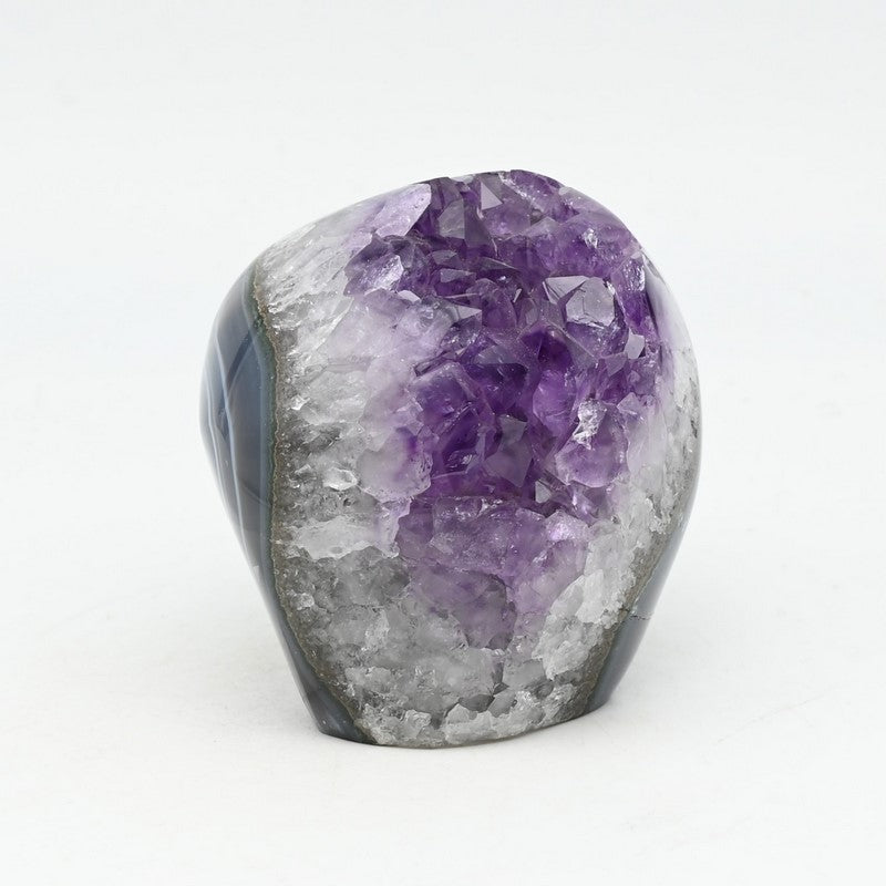 Géode d'Améthyste (320g) Réf : AME-M15 [Bord Poli]