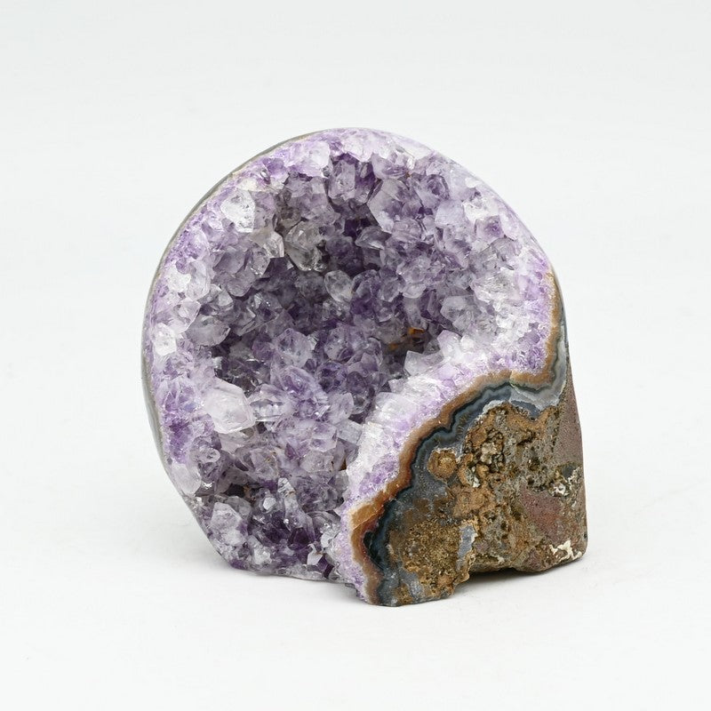Géode d'Améthyste (303g) Réf : AME-M13 [Bord Poli]