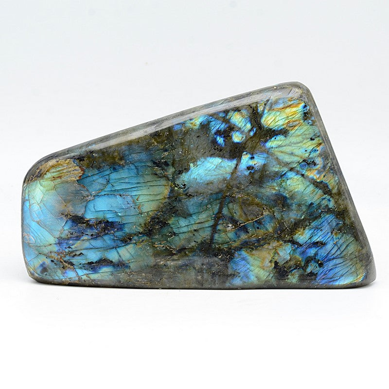 Bloc de Labradorite POLI (1701g) A Réf : LTBGP1