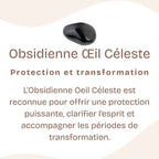 Pendentif "Bouclier" en Oeil céleste Pointe
