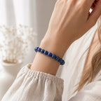 Bracelet "Contrôle" en Lapis Lazuli