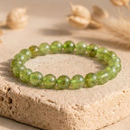 Bracelet "Atténuation" en Péridot