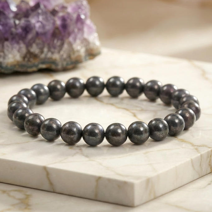Bracelet "Barrière" en Shungite