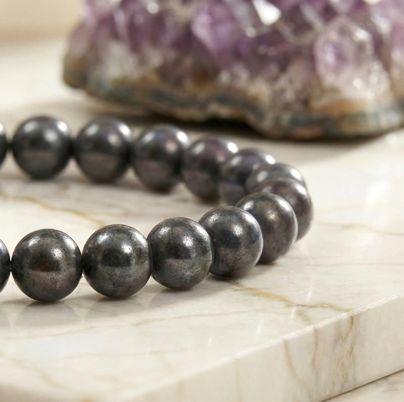 Bracelet "Barrière" en Shungite