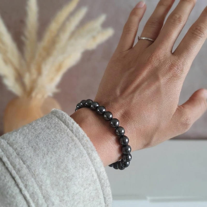 Bracelet "Barrière" en Shungite