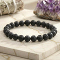 Bracelet "Reconstruction" en Pierre de Lave