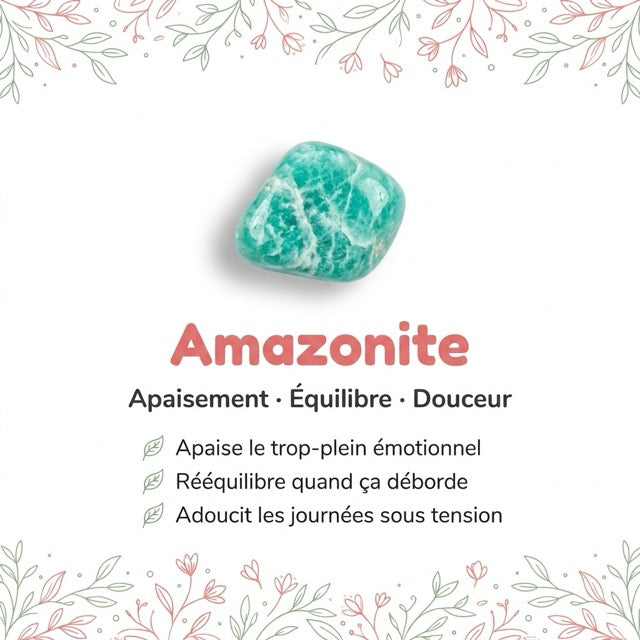 Vertus de la pierre : Amazonite