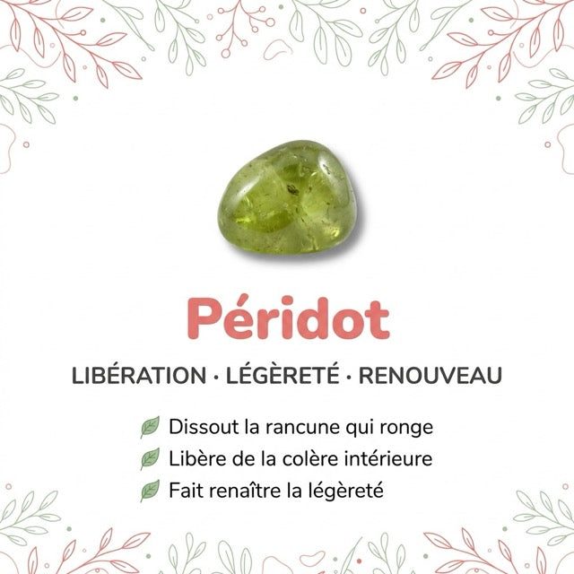 Vertus de la pierre : Peridot