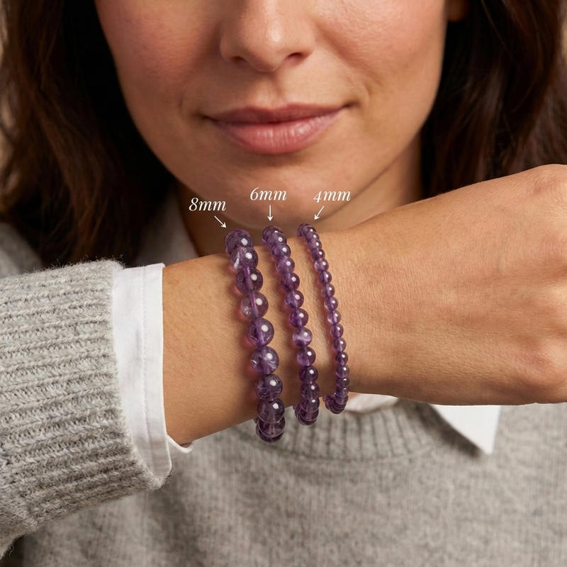 Bracelet "Anti stress" en Améthyste