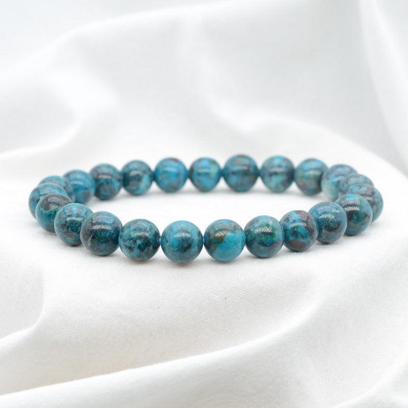 [PIÈCE RARE] Bracelet en Chrysocolle AAA - lespierresdubienetre