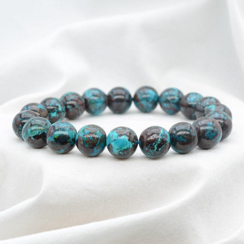 [PIÈCE RARE] Bracelet en Chrysocolle AAA - lespierresdubienetre