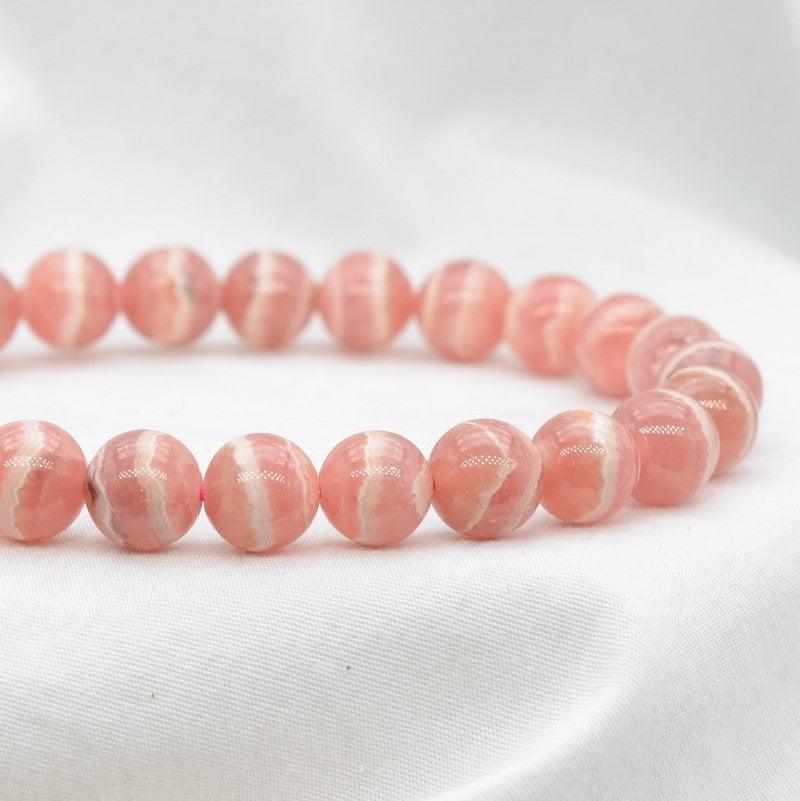 [PIÈCE RARE] Bracelet en Rhodochrosite AAA - lespierresdubienetre