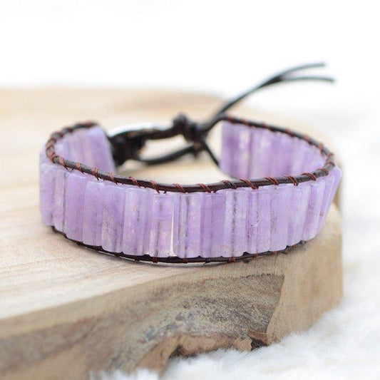 Bracelet Boho "Force et Sagesse" - lespierresdubienetre