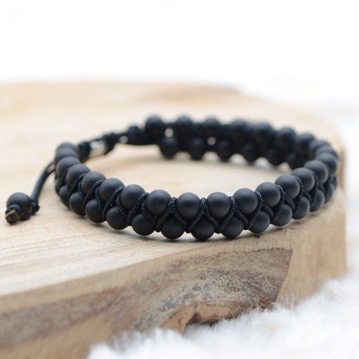 Bracelet Boho "Force Mentale" - lespierresdubienetre