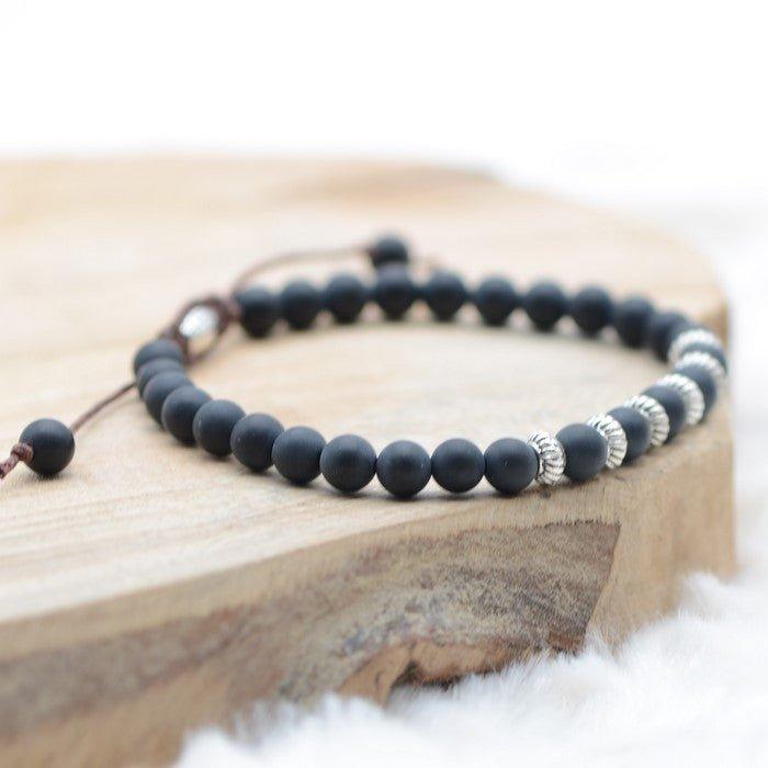 Bracelet Boho "Force Mentale" - lespierresdubienetre