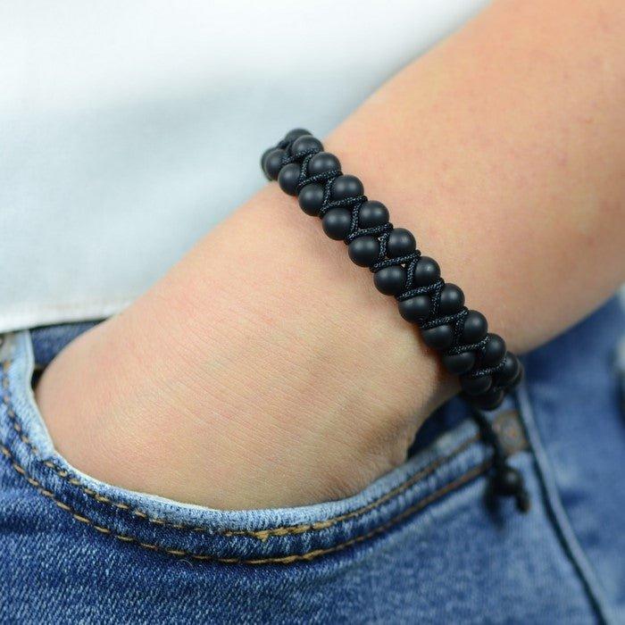 Bracelet Boho "Force Mentale" - lespierresdubienetre