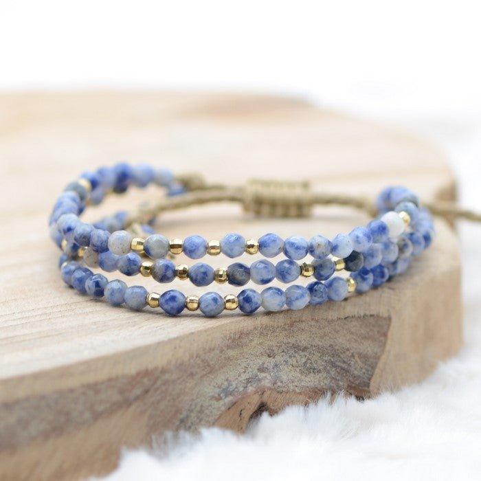 Bracelet Boho "Maîtrise" - lespierresdubienetre