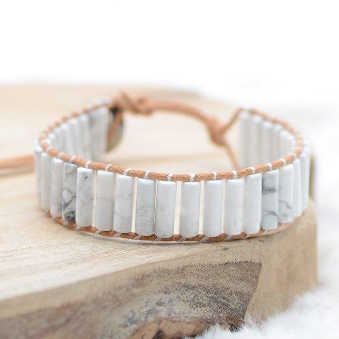 Bracelet Boho "Patience" - lespierresdubienetre