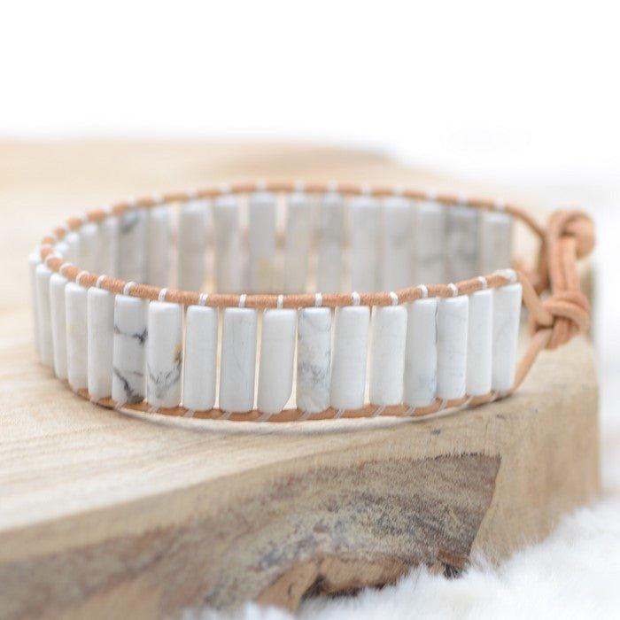 Bracelet Boho "Patience" - lespierresdubienetre