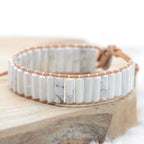 Bracelet Boho "Patience" - lespierresdubienetre