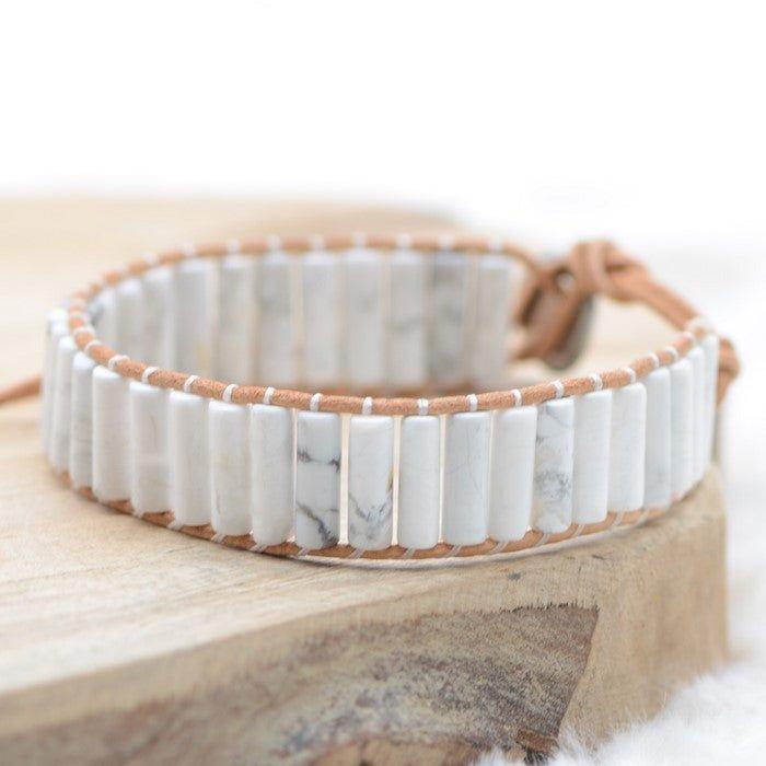 Bracelet Boho "Patience" - lespierresdubienetre