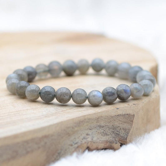 Bracelet "Protection" en Labradorite - lespierresdubienetre