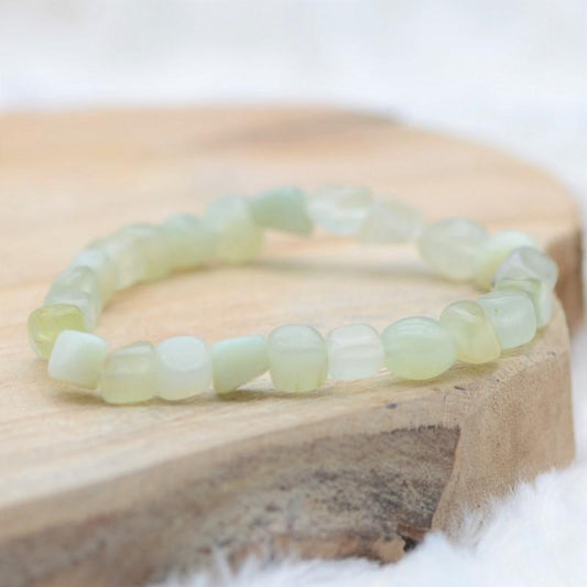 Bracelet roulé "Sérénité" en Jade - lespierresdubienetre