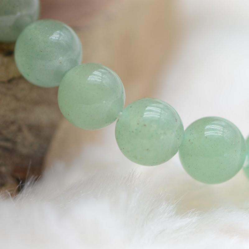 Bracelet "Tranquillité" en Aventurine - lespierresdubienetre