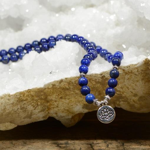 Mala "Contrôle" en Lapis Lazuli - lespierresdubienetre