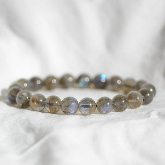 [PIÈCE RARE] Bracelet en Labradorite AAA - lespierresdubienetre