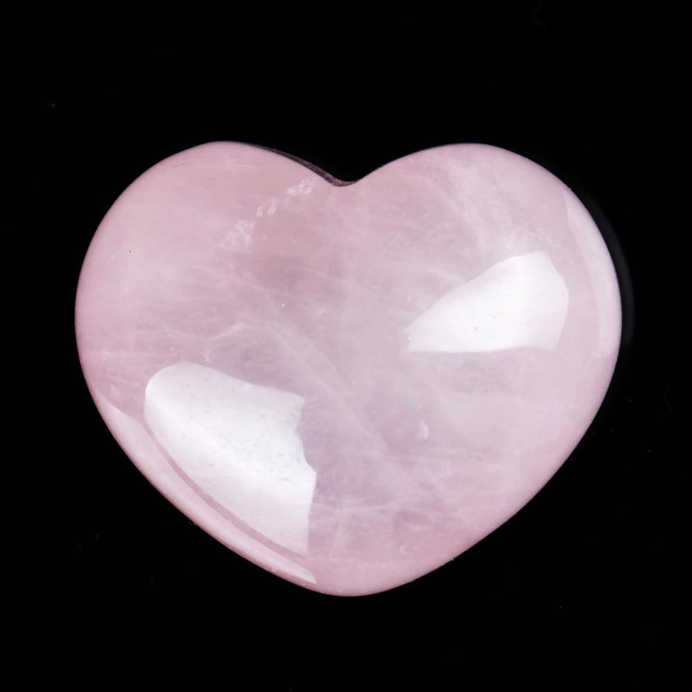 Pierre Quartz Rose Coeur - lespierresdubienetre