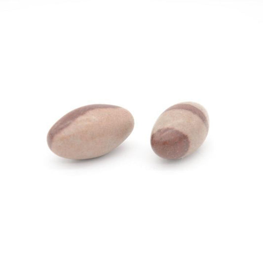 Pierre roulée "Réconfort" en Shiva Lingam (Lot de 2 pièces) - lespierresdubienetre